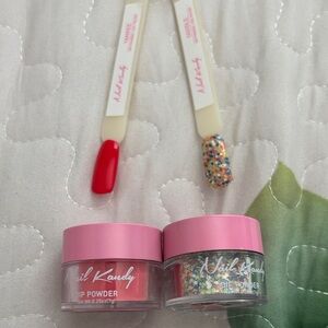 Nail Dip Powder - Colors:  Yankee/Pink & Doodle/Mix